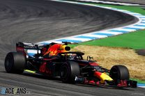 Ricciardo pips Hamilton in first practice as Ferrari hold back