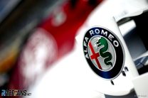Alfa Romeo badge, Sauber, Hockenheimring, 2018