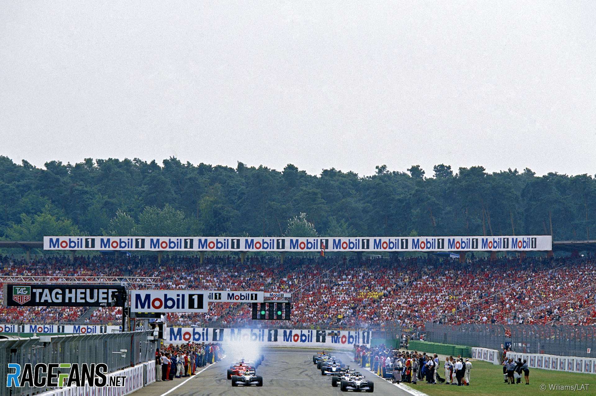 Start, Hockenheimring, 2001