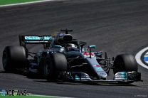 Hamilton summoned to stewards over pit entry incident