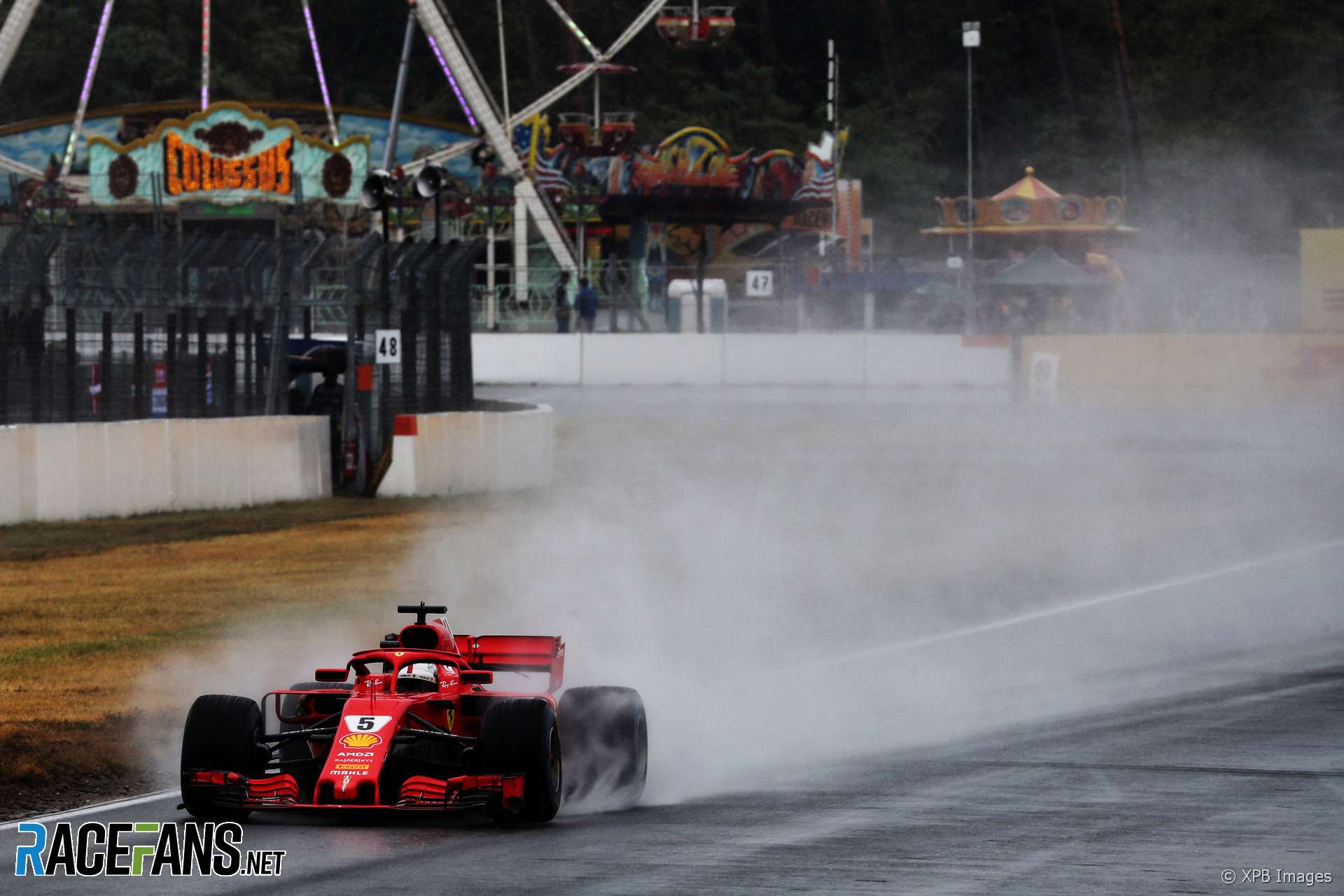 Sebastian Vettel, Ferrari, Hockenheimring, 2018