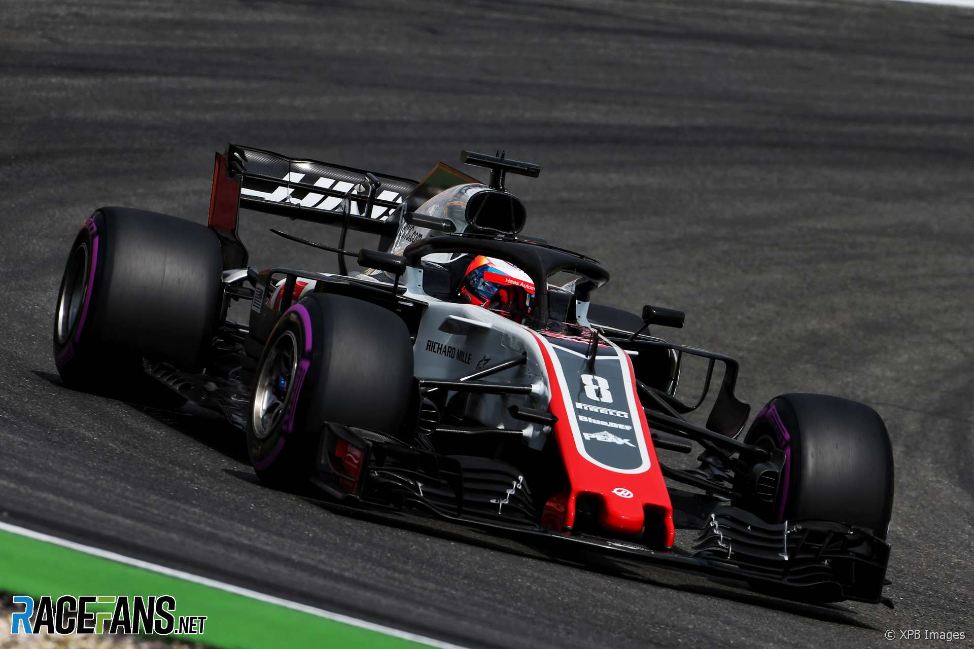 Romain Grosjean, Haas, Hockenheimring, 2018