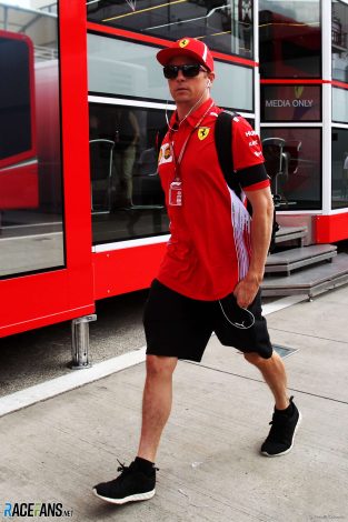 Kimi Raikkonen, Ferrari, Hungaroring, 2018