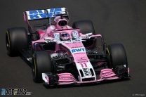 Sergio Perez, Force India, Hungaroring, 2018