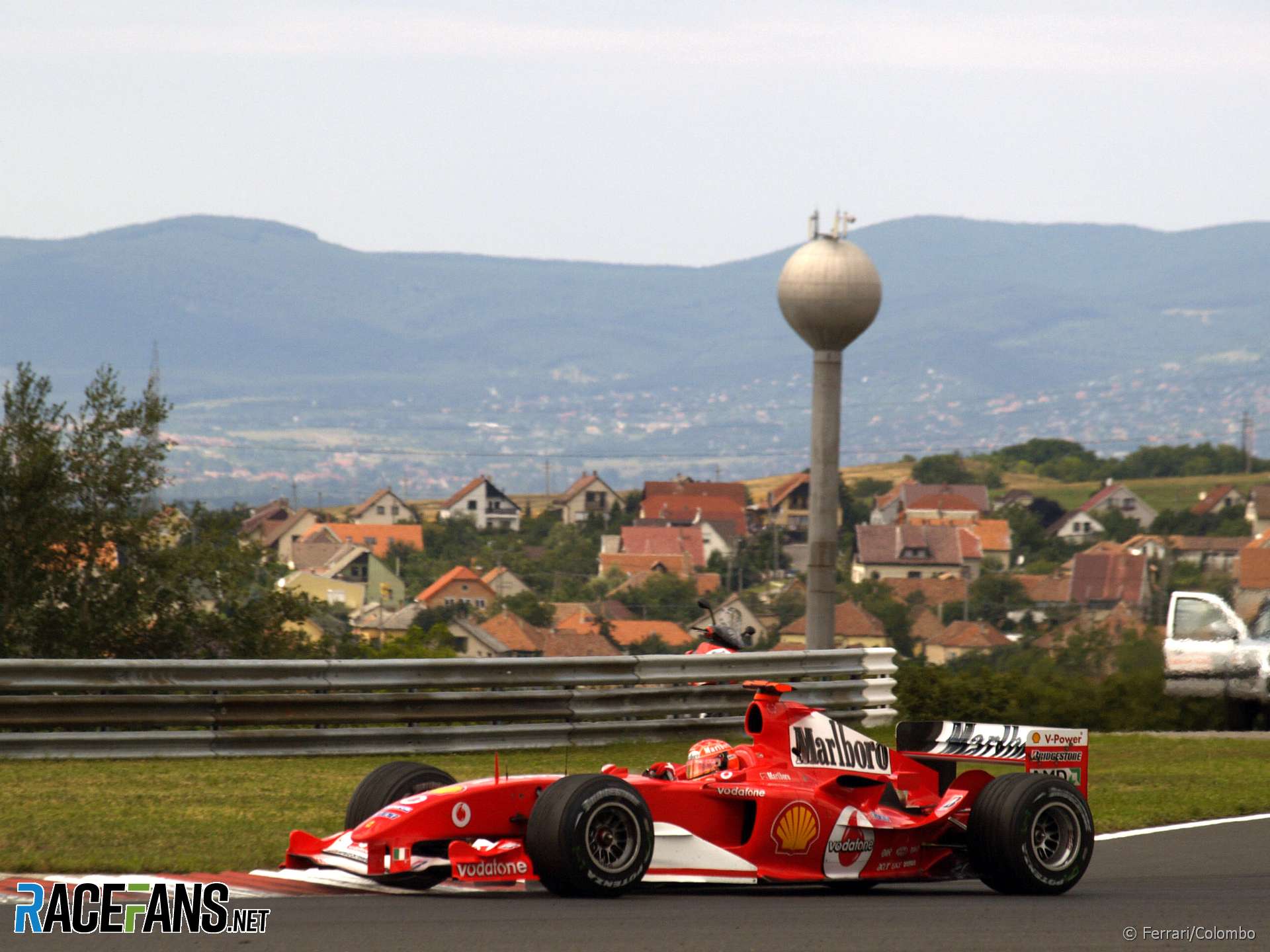 Michael Schumacher, Ferrari, Hungaroring, 2004