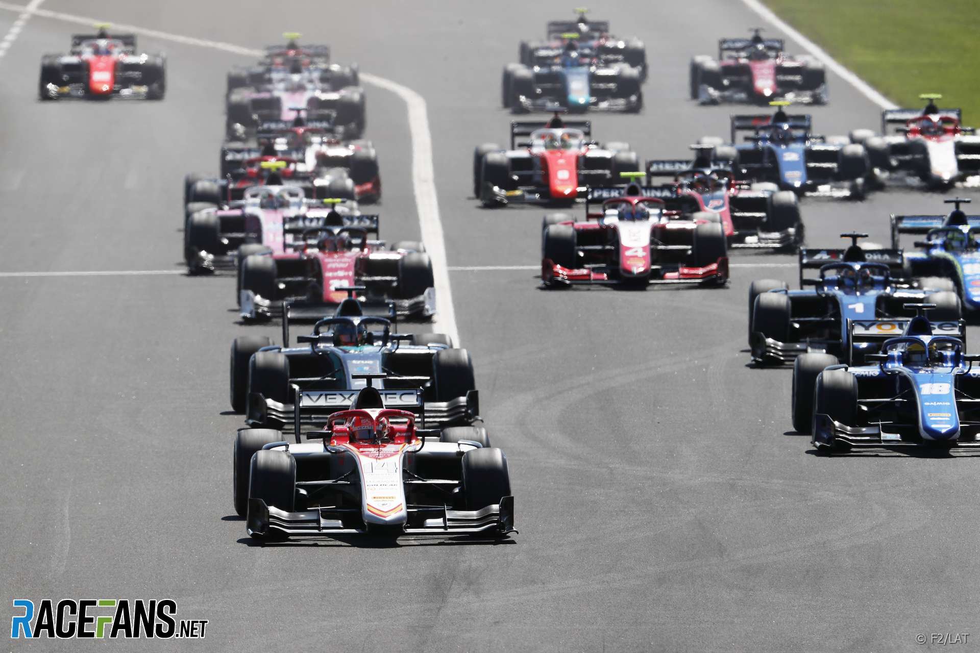 Start, Formula Two, Hungaroring, 2018