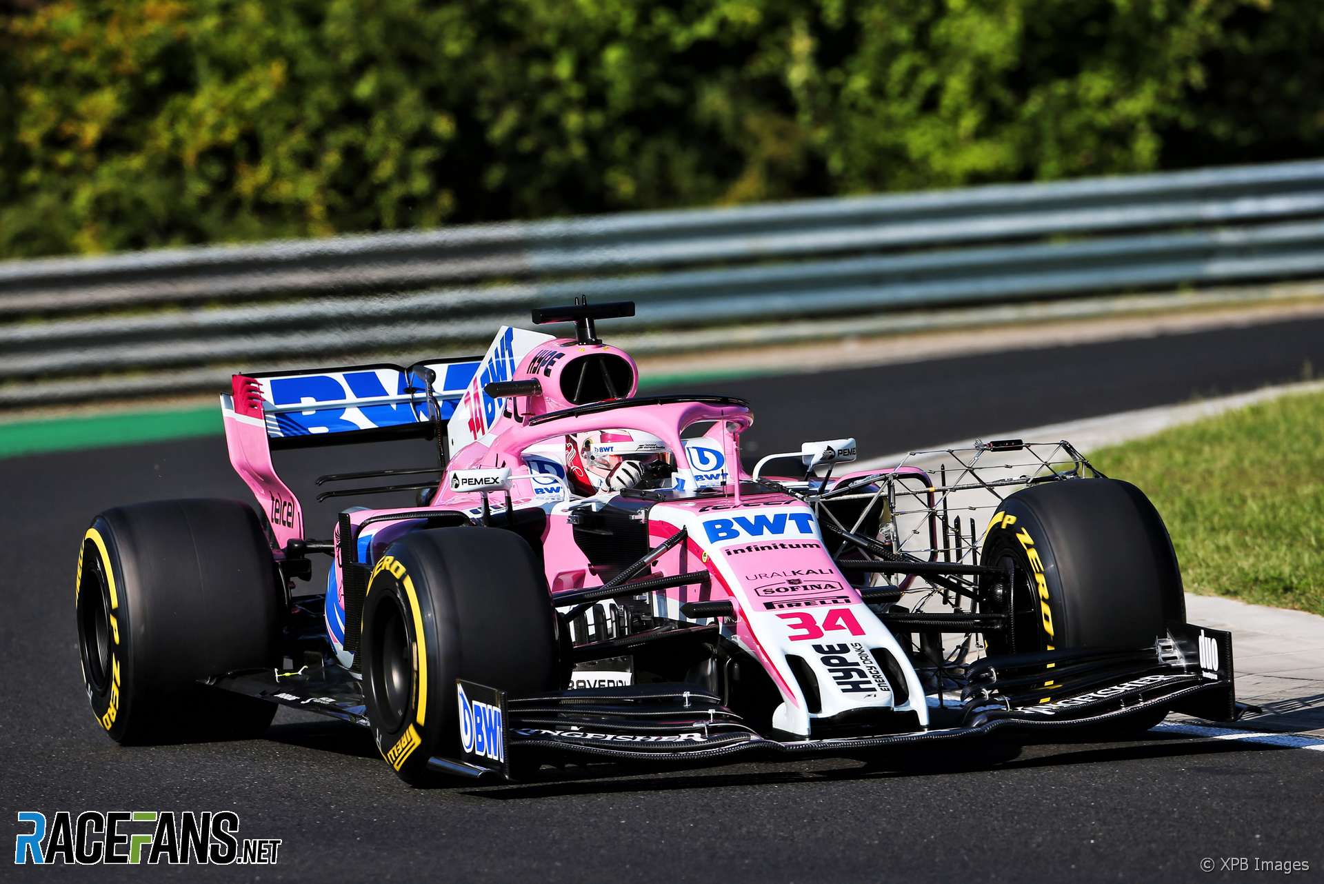 Nicholas Latifi, Force India, Hungaroring, 2018
