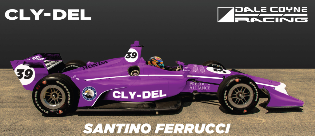 Santino Ferrucci IndyCar livery, 2018