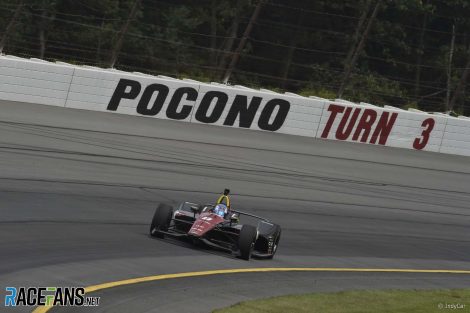 Robert Wickens, Schmidt Peterson, IndyCar, Pocono, 2018