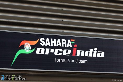 Force India, Spa-Francorchamps, 2018