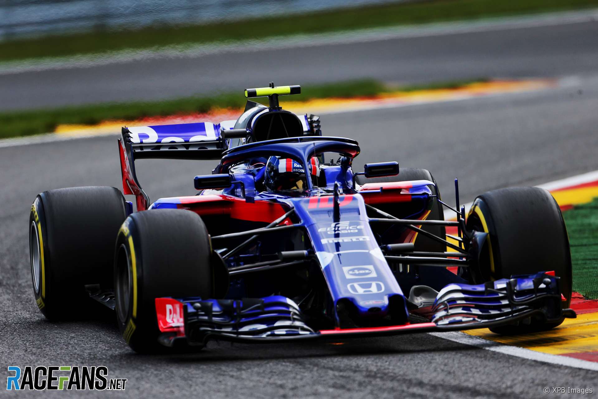 Pierre Gasly, Toro Rosso, Spa-Francorchamps, 2018 · RaceFans