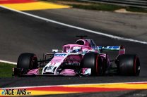 Sergio Perez, Force India, Spa-Francorchamps, 2018