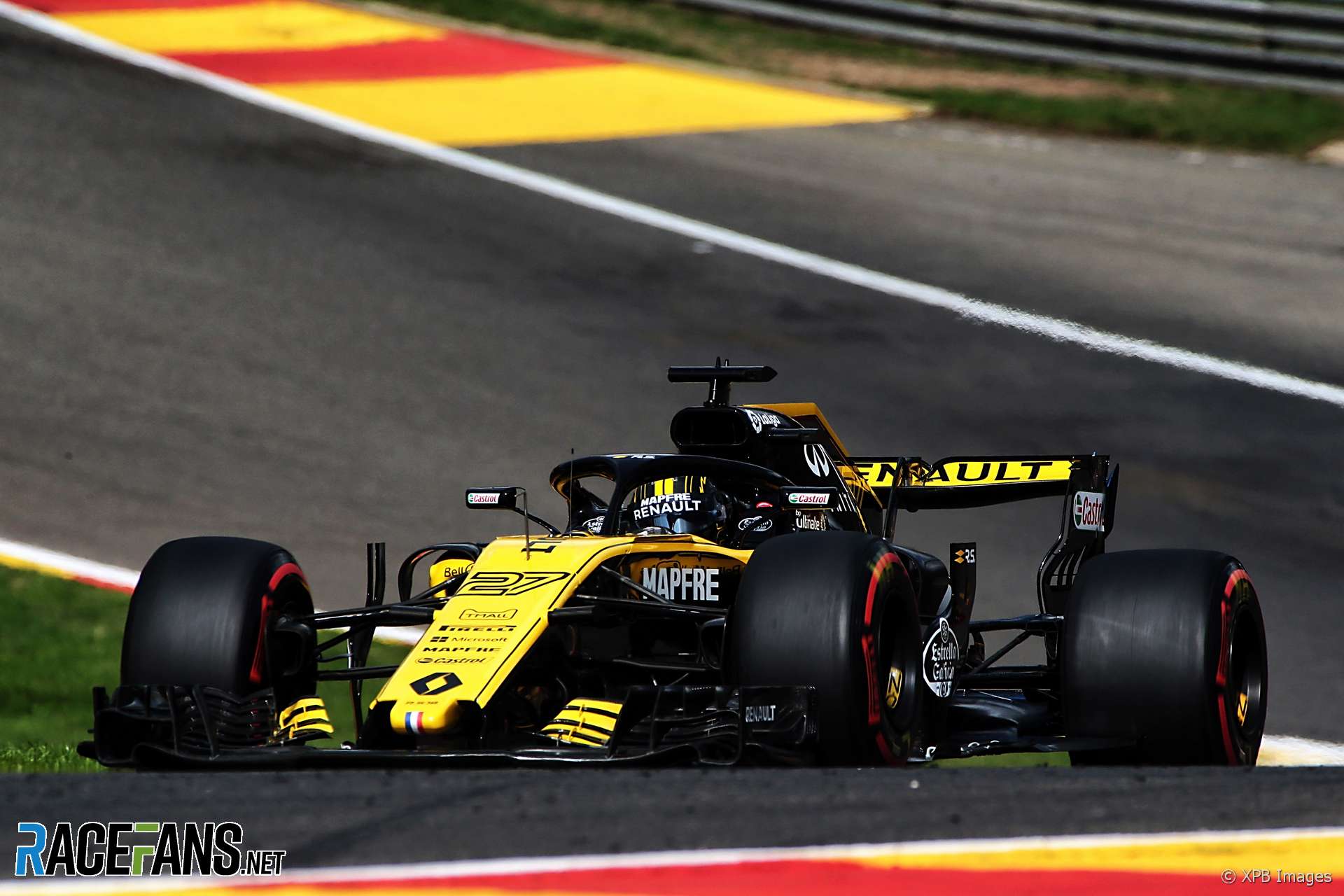 Nico Hulkenberg, Renault, Spa-Francorchamps, 2018