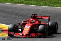 Ferrari complete practice sweep as Vandoorne crash stops session