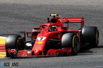 Kimi Raikkonen, Ferrari, Spa-Francorchamps, 2018