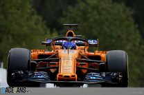 Fernando Alonso, McLaren, Spa-Francorchamps, 2018