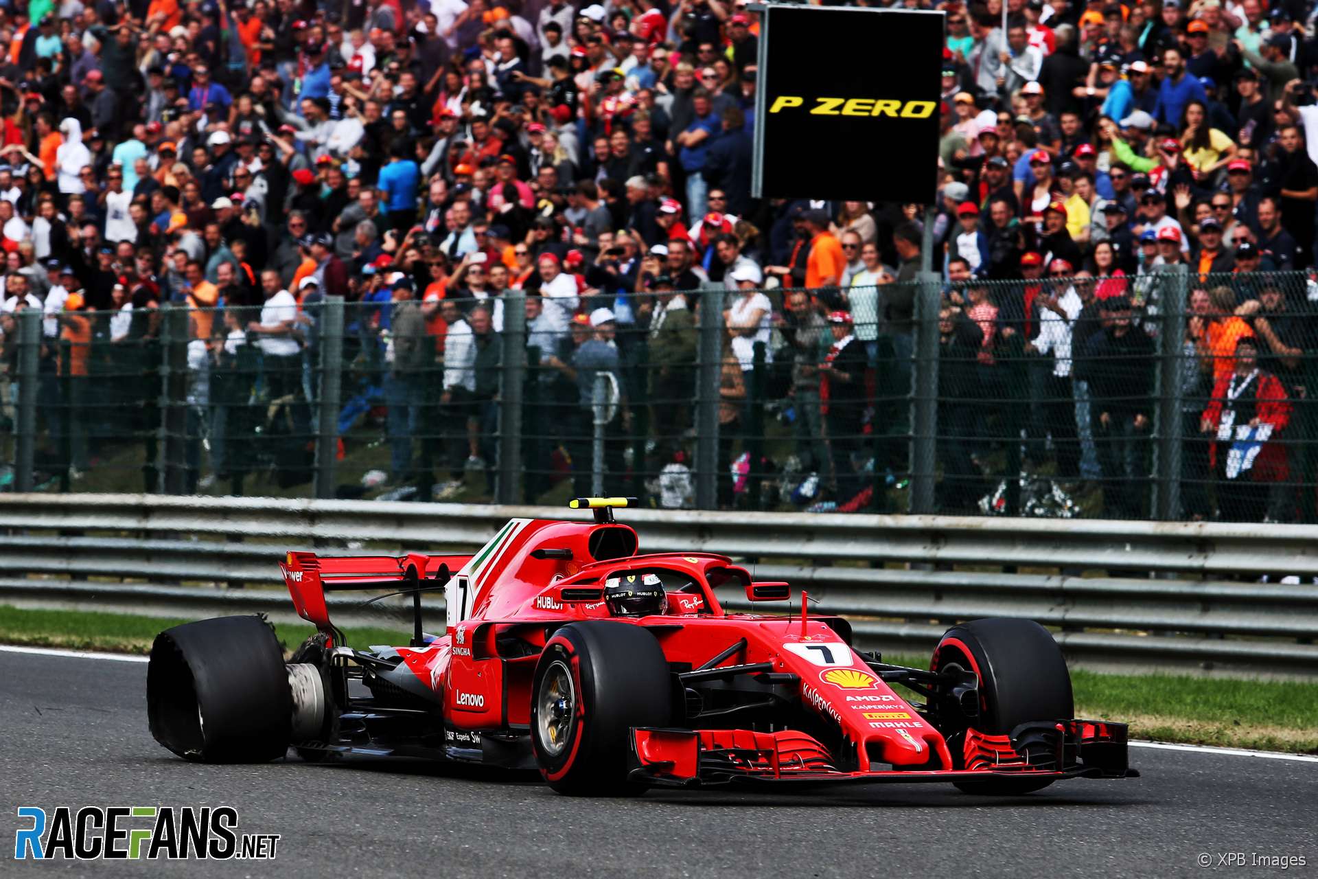 Kimi Raikkonen, Ferrari, Spa-Francorchamps, 2018
