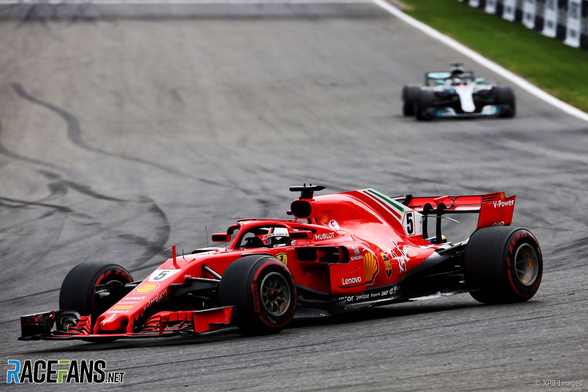 Sebastian Vettel, Ferrari, Spa-Francorchamps, 2018