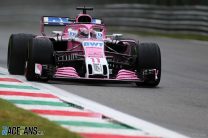 Sergio Perez, Force India, Monza, 2018