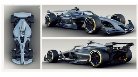2021 F1 car concept three