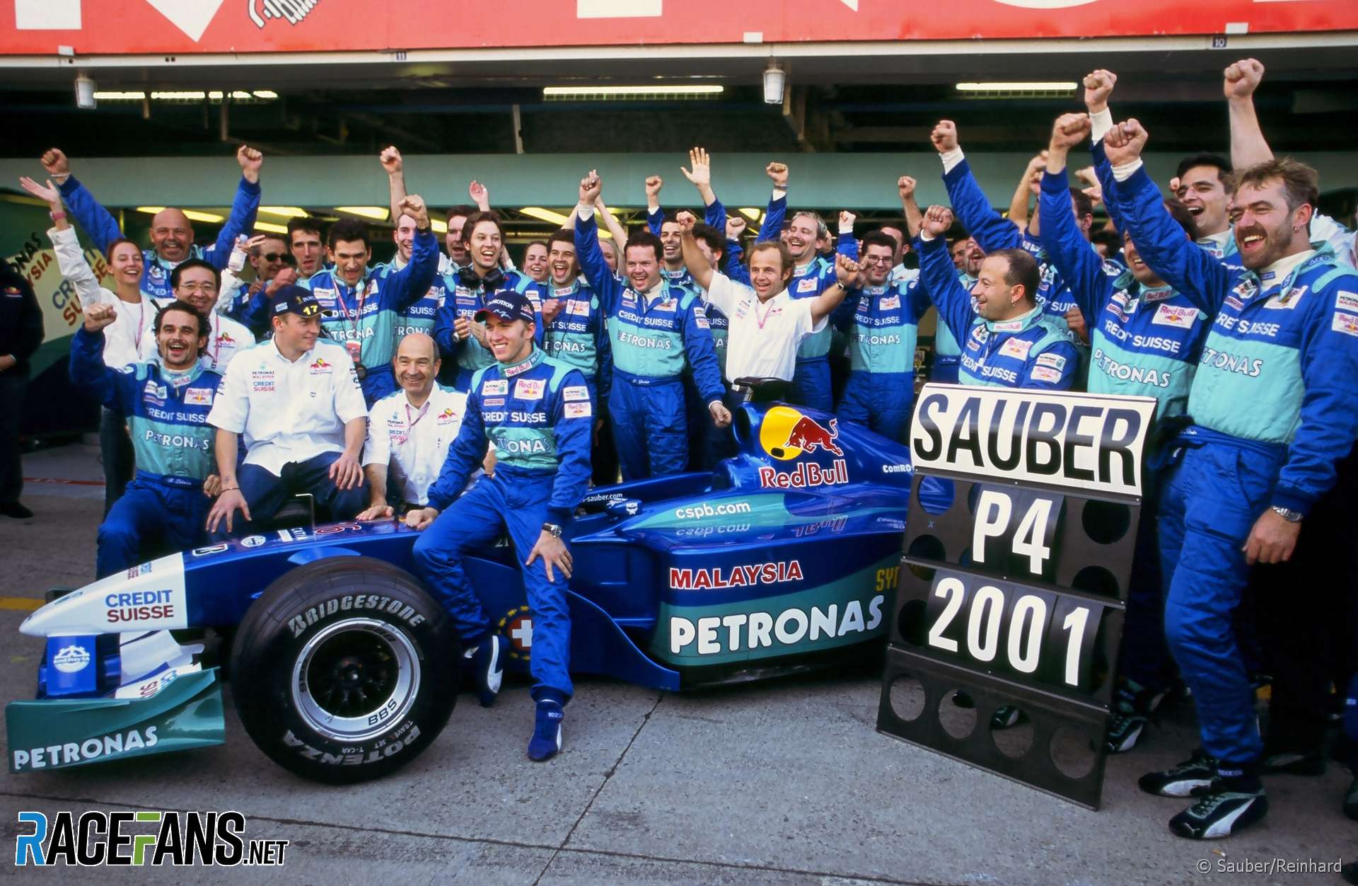 Kimi Raikkonen, Nick Heidfeld, Peter Sauber, 2001