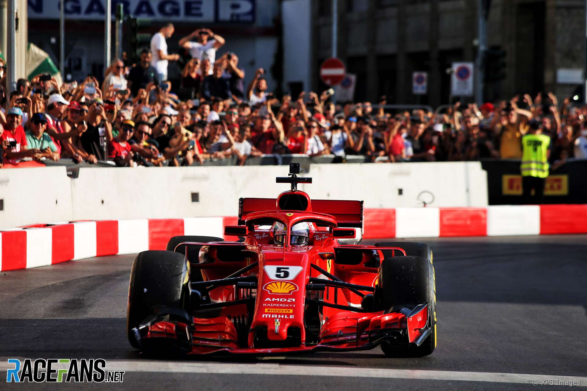 Sebastian Vettel, Ferrari, Milan, 2018