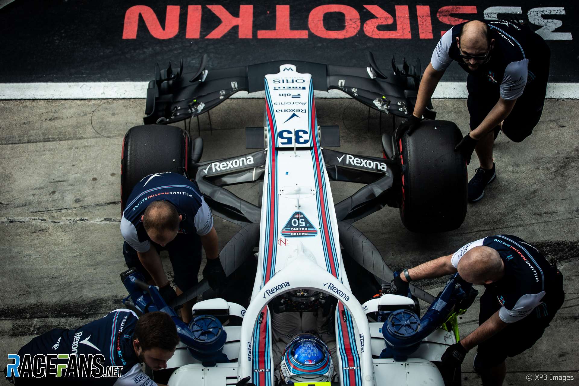 Sergey Sirotkin, Williams, Monza, 2018