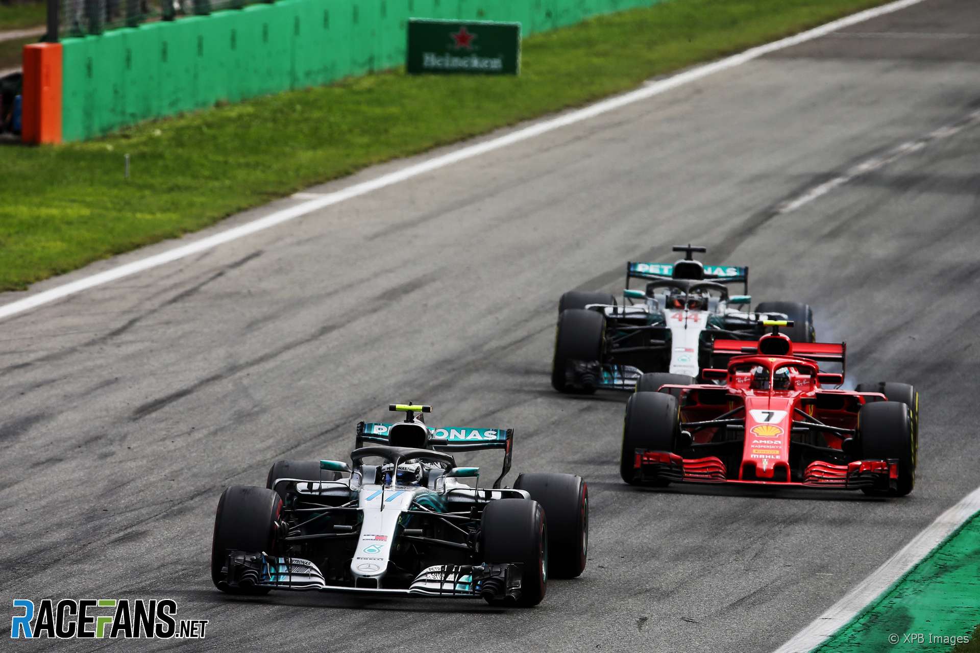 Valtteri Bottas, Mercedes, Monza, 2018