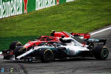 Lewis Hamilton, Kimi Raikkonen, Monza, 2018