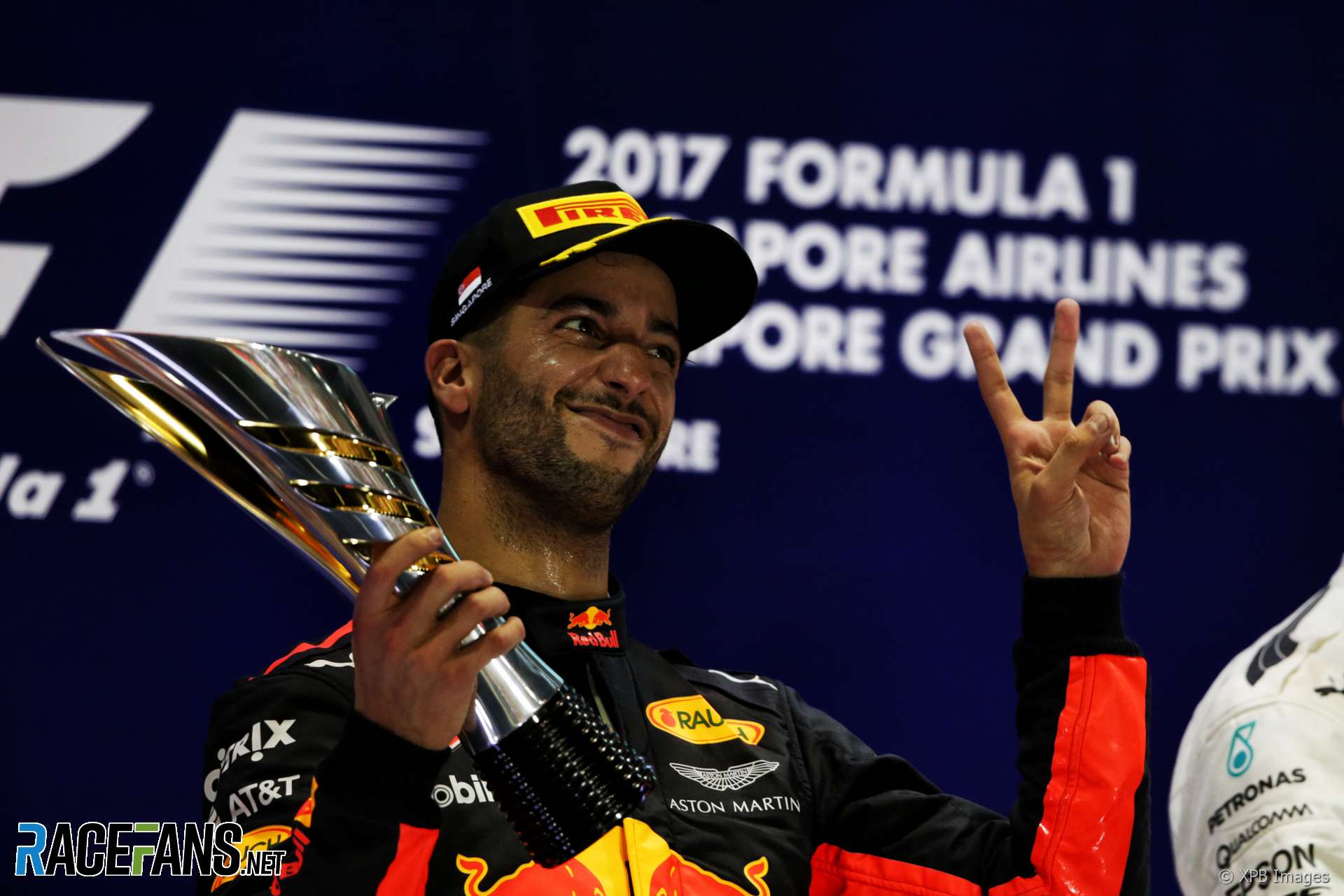 Daniel Ricciardo, Red Bull, Singapore, 2017