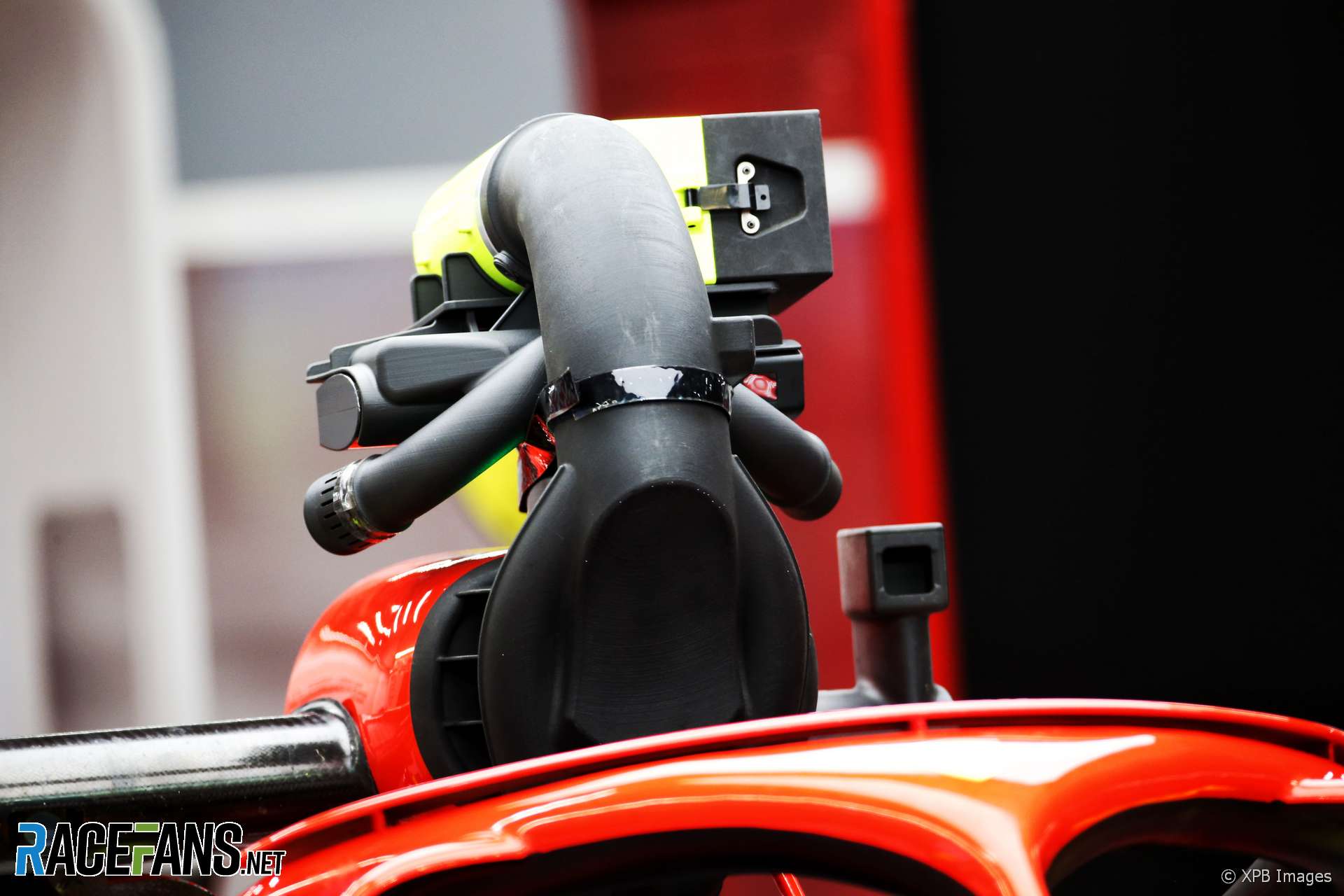 Ferrari SF71H onboard camera fan, Singapore, 2018