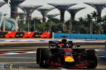 Ricciardo leads Red Bull one-two as Leclerc crashes