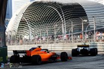 Fernando Alonso, McLaren, Singapore, 2018