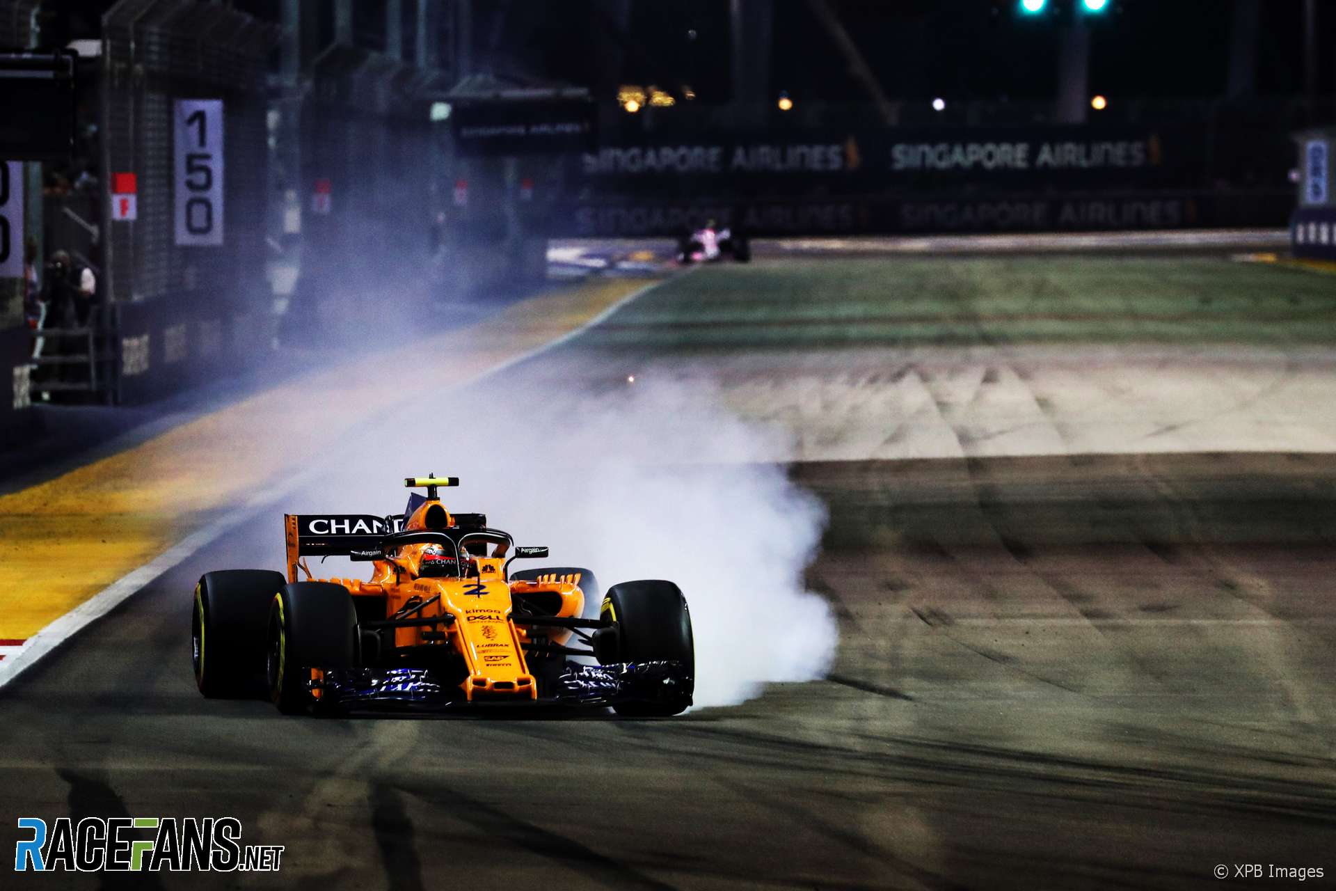 Stoffel Vandoorne, McLaren, Singapore, 2018