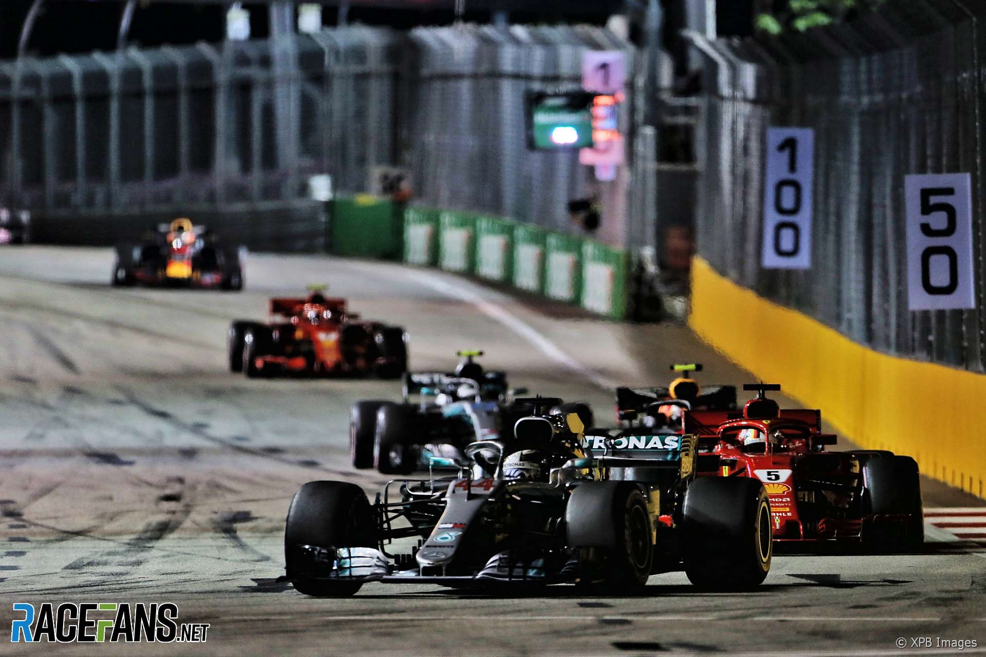 Lewis Hamilton, Mercedes, Singapore, 2018