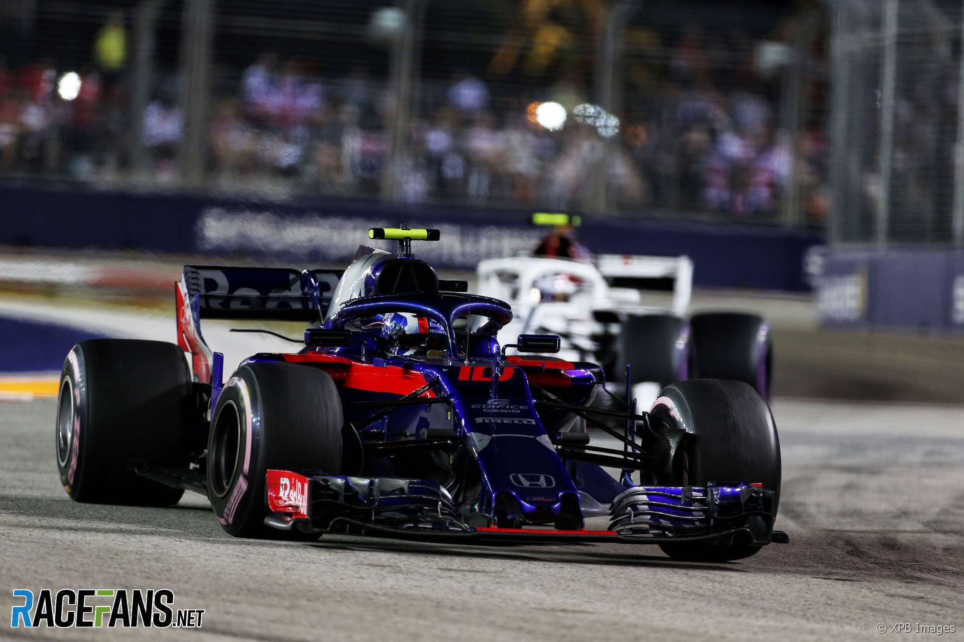 Pierre Gasly, Toro Rosso, Singapore, 2018