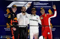 Max Verstappen, Lewis Hamilton, Sebastian Vettel, Singapore, 2018