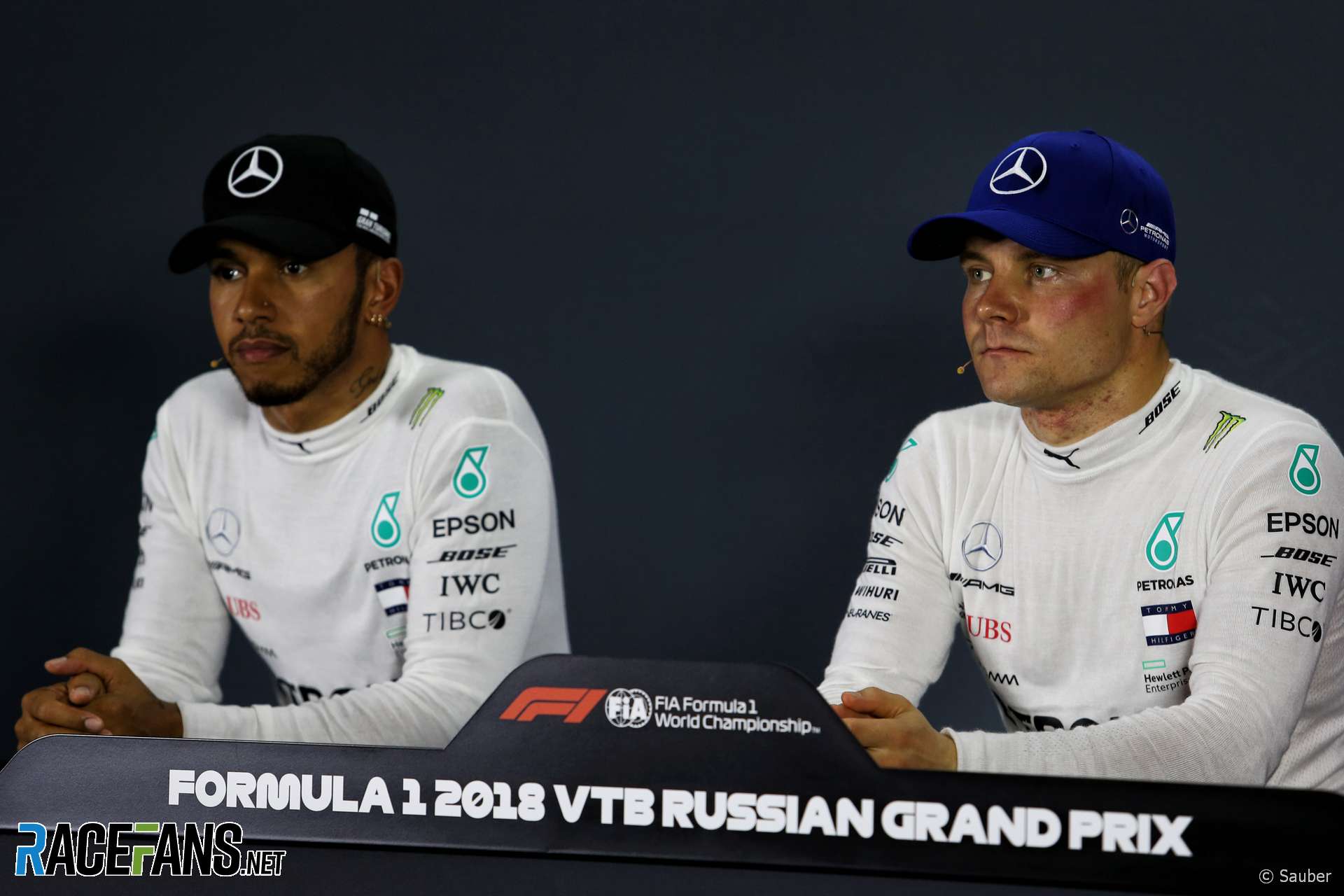 Lewis Hamilton, Valtteri Bottas, Mercedes, Sochi Autodrom, 2018