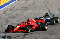 Vettel did not break ‘two moves’ rule in Hamilton fight, stewards say