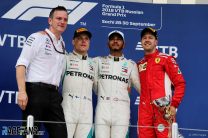 James Allison, Valtteri Bottas, Lewis Hamilton, Sebastian Vettel, Sochi Autodrom, 2018