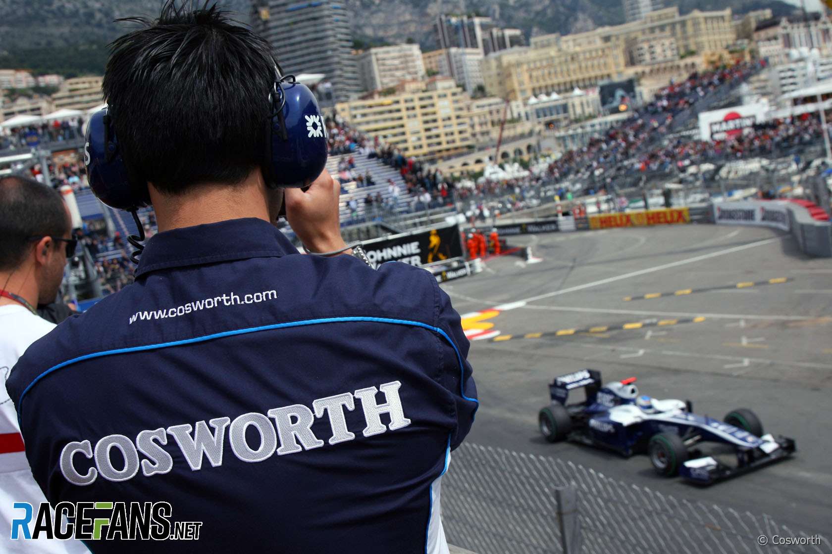 Cosworth engineer, Monaco, 2010