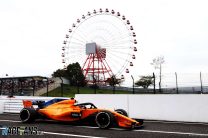 Lando Norris, McLaren, Suzuka, 2018