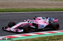 Sergio Perez, Force India, Suzuka, 2018