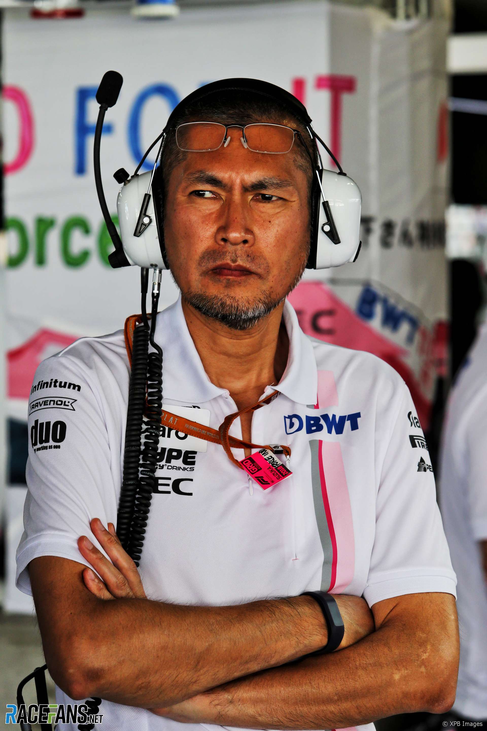 Akio Haga, Force India, Suzuka, 2018