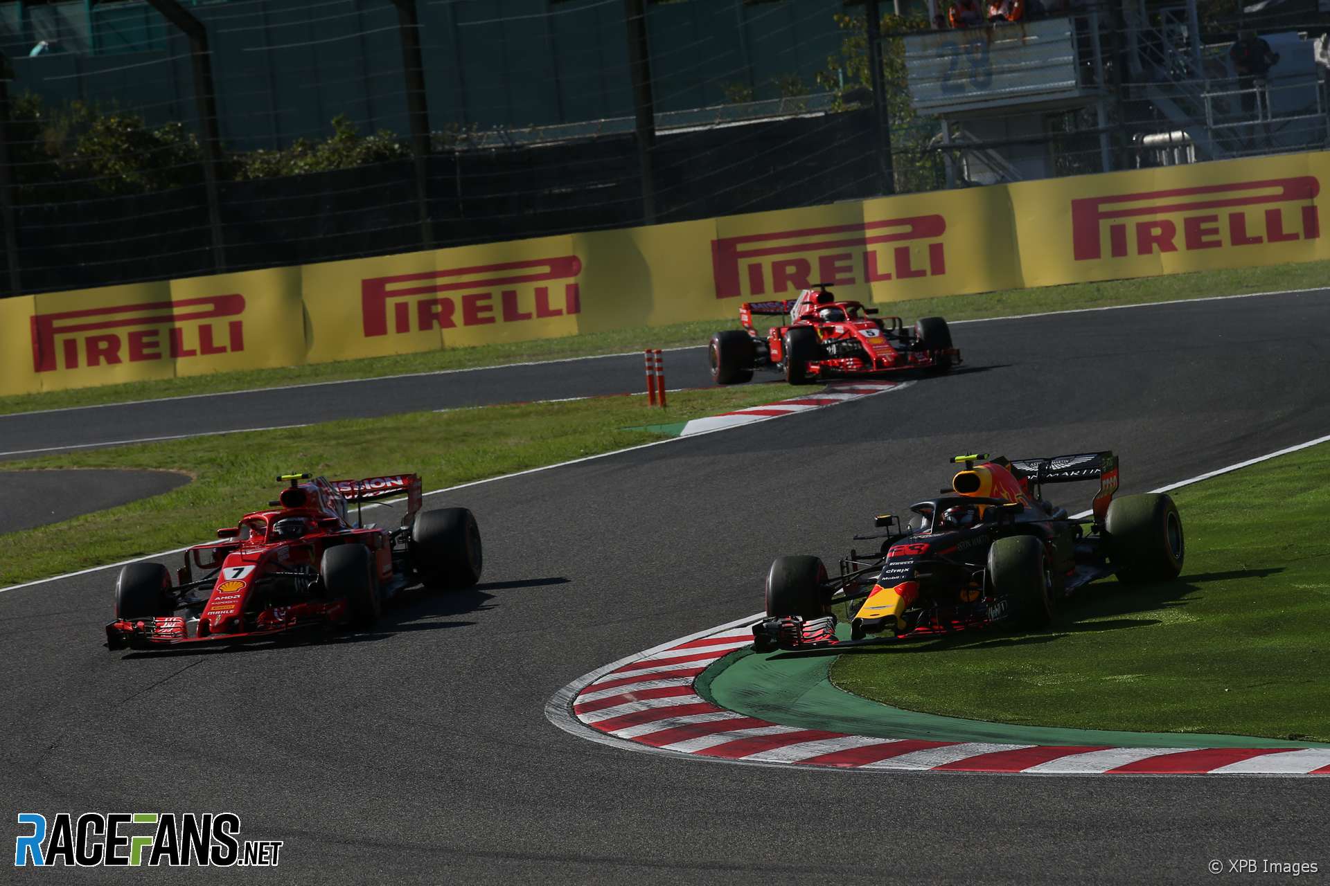 Kimi Raikkonen, Max Verstappen, Suzuka, 2018