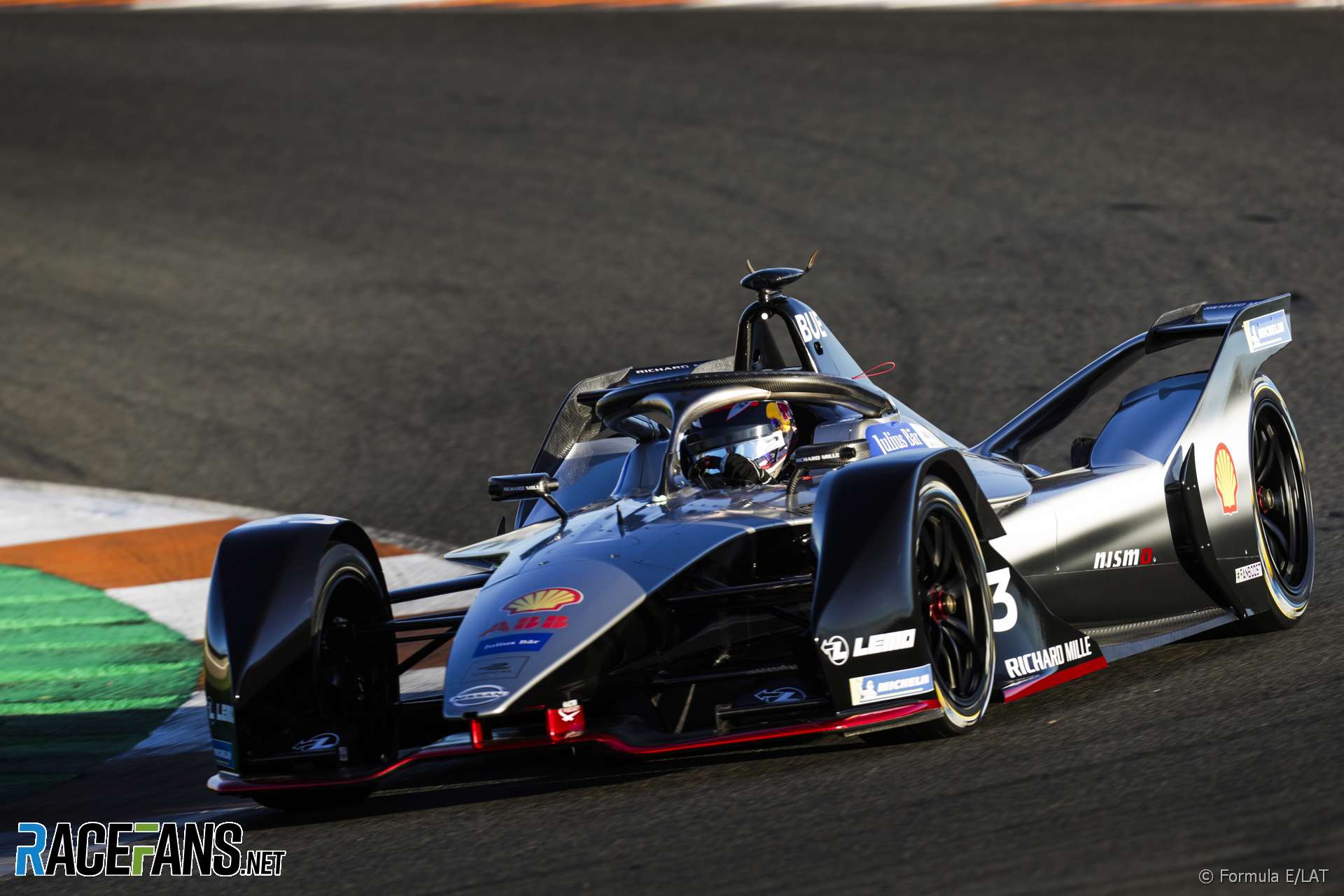 Sebastien Buemi, Nissan, Formula E testing, Valencia, 2018