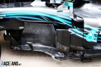 Mercedes W09 barge board, Circuit of the Americas, 2018