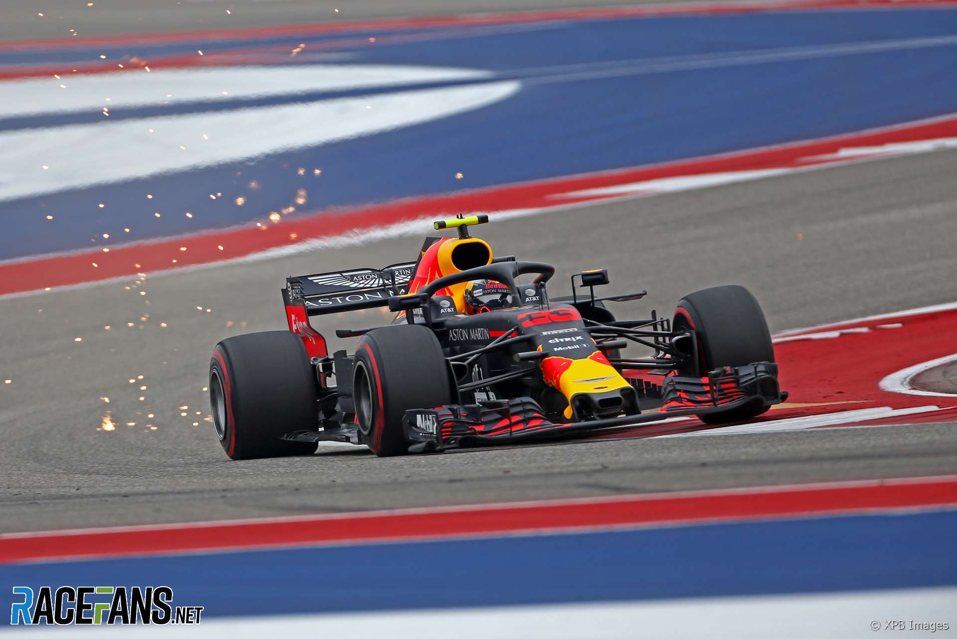 Max Verstappen, Red Bull, Circuit of the Americas, 2018