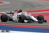 Charles Leclerc, Sauber, Circuit of the Americas, 2018