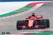 Sebastian Vettel, Ferrari, Circuit of the Americas, 2018